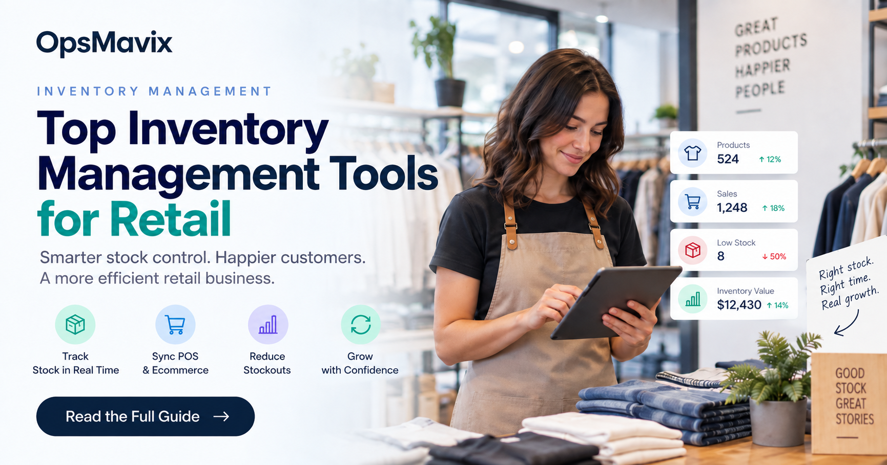 Retail inventory management software and stock tracking tools for retail businesses