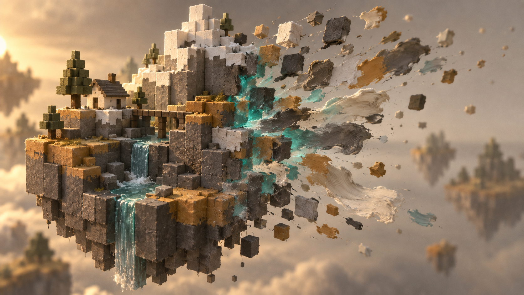 AI Minecraft: The Game With No Game Engine, and How to Play It